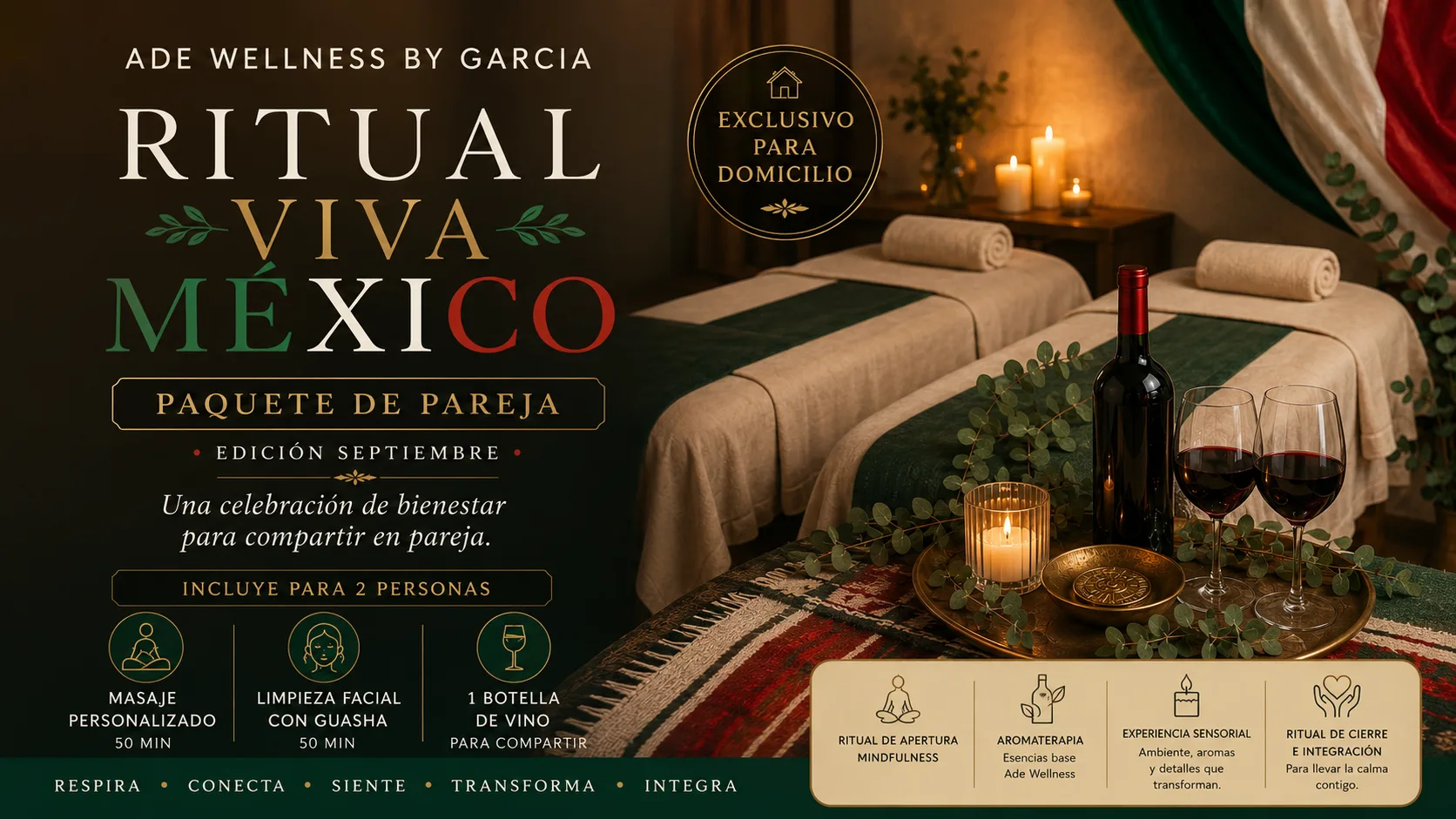 Viva México/Paquete de pareja