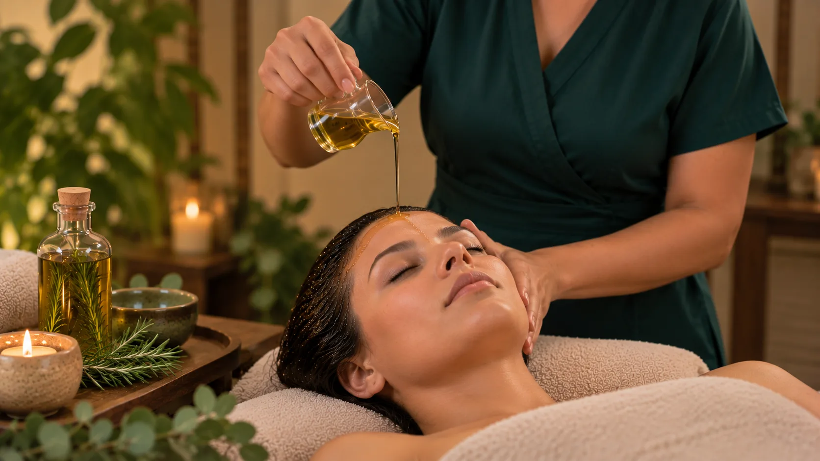 Ayurveda Shirodhara