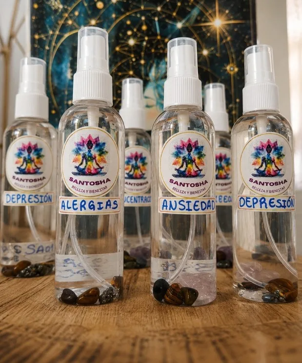 Spray aurico de protección, depresión, ansiedad, relajación y para crecimiento de cabello