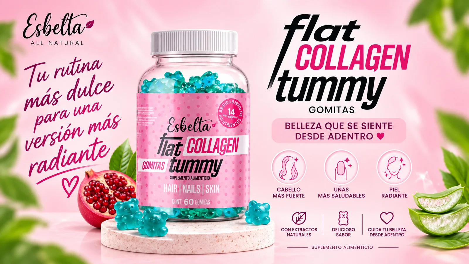 Flat Tummy Collagen Gummies