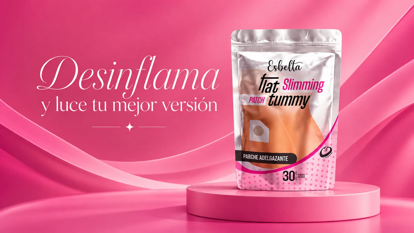 Flat Tummy Slimming Patch (30patch)