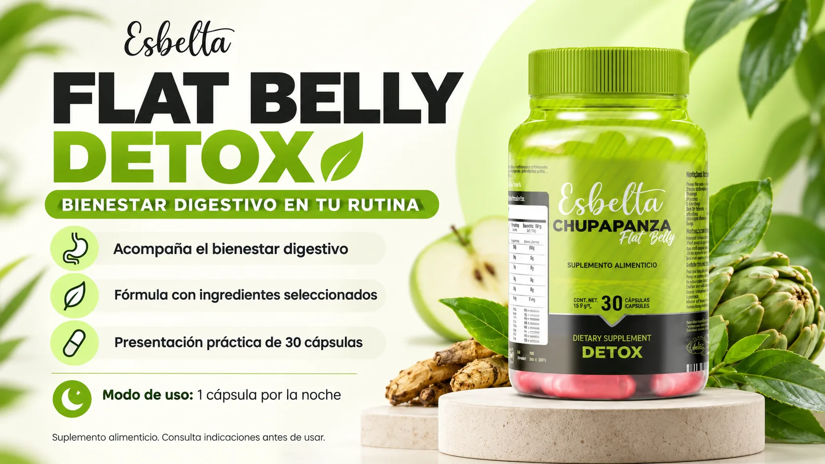 Esbelta Flat Belly Detox