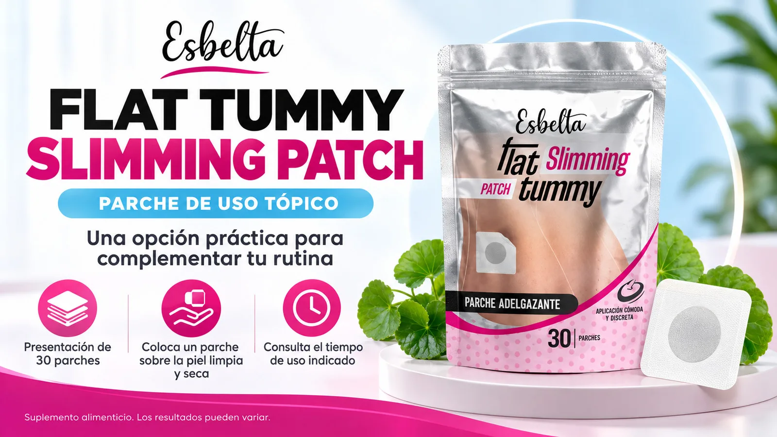 Esbelta Flat Tummy Slimming Patch ( 30 patch)