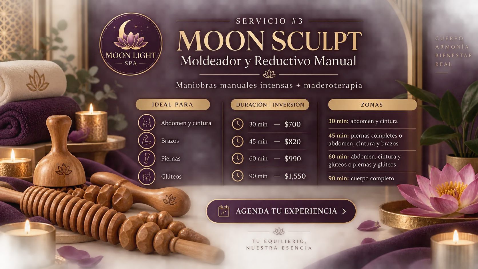 Moon Sculpt ( Zona depende del tiempo a elegir)