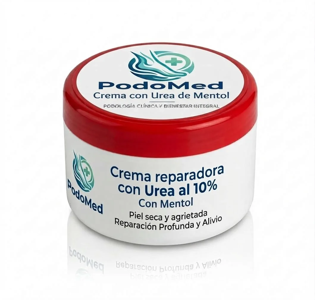 Crema podologica con urea y mentol