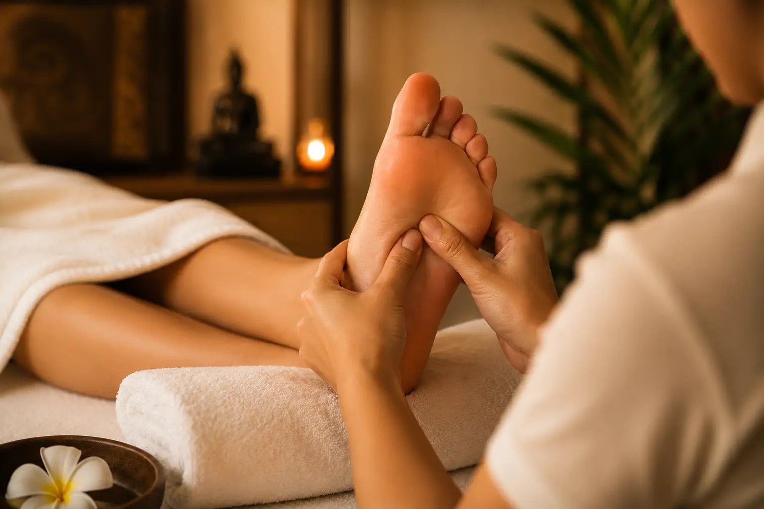 Masaje de Reflexologia Podal