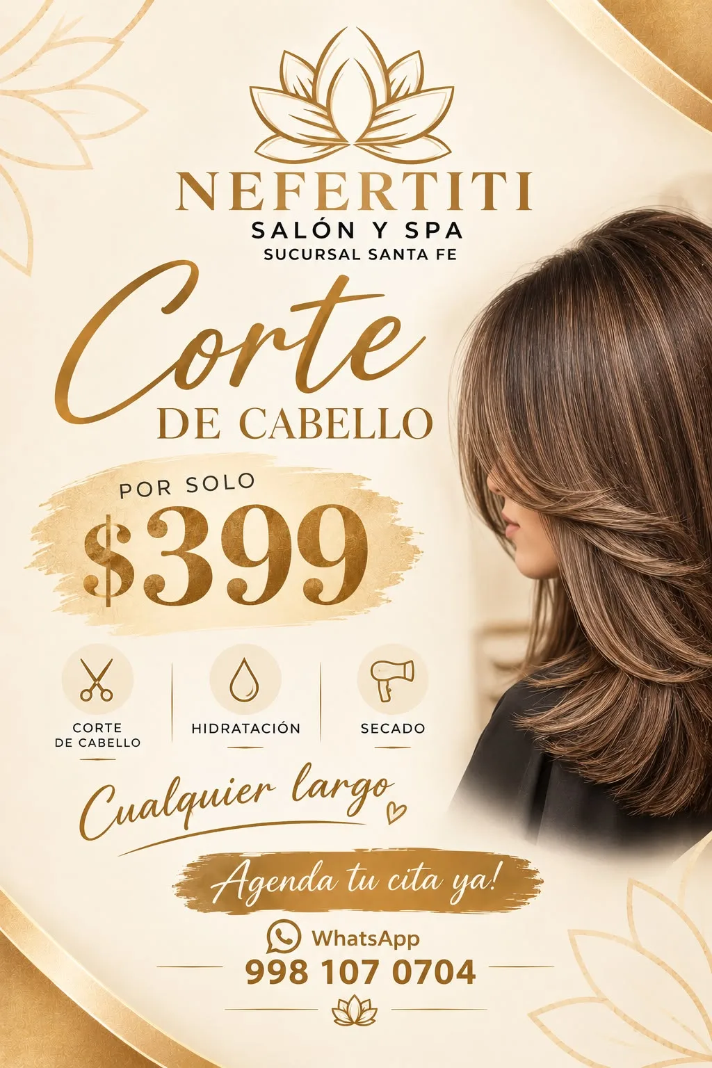 Promo corte para Dama