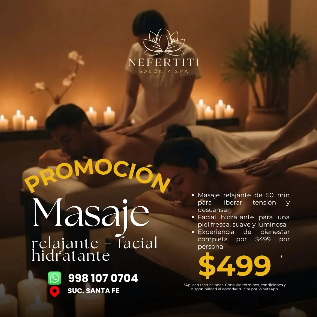 Masaje relajante 50 min